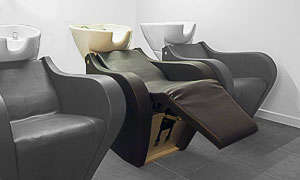 Lavacabezas reclinable con masaje